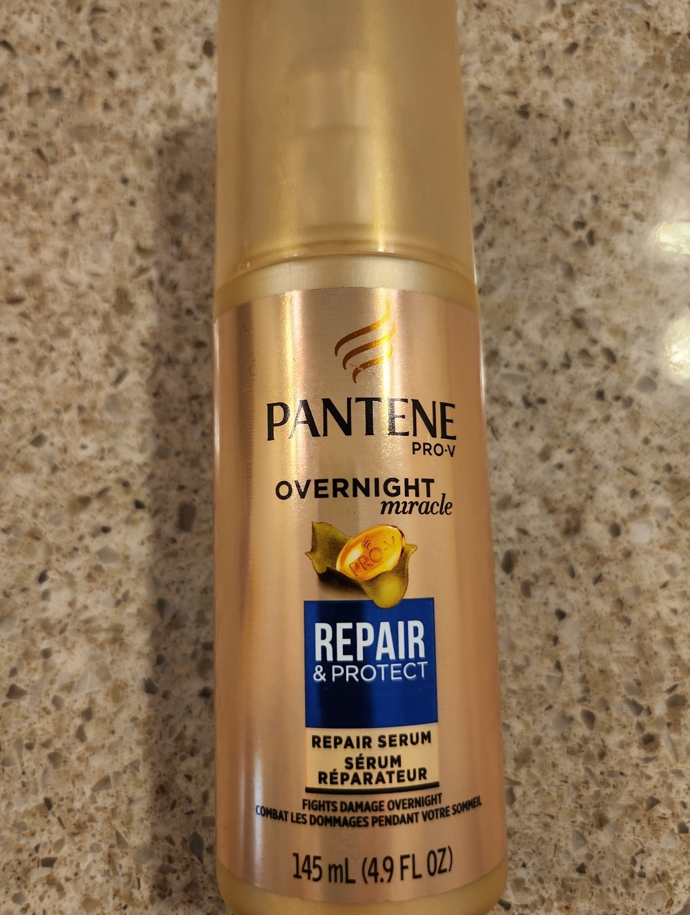 Pantene Pro-V Repair & Protect Overnight Miracle Repair Serum, NEW, 4.9 ounces